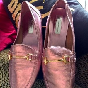 Pink Loafers